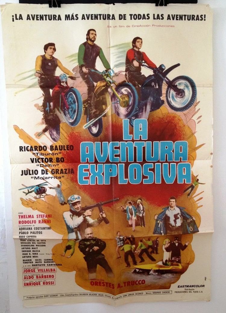 La Aventura explosiva Afiches De Cine La Aventura Explosiva 90000 en Mercado Libre