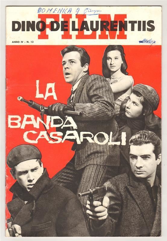 La banda Casaroli brochure LA BANDA CASAROLI di Florestano Vancini 1962 Tomas Milian R