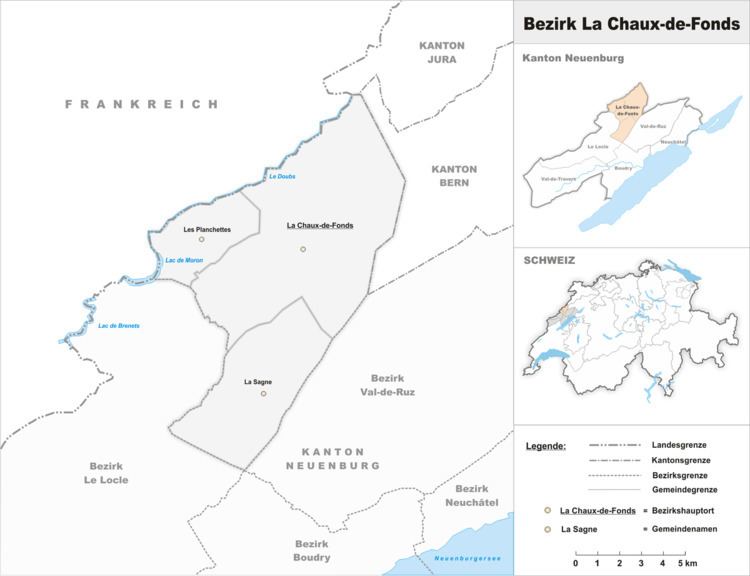 La Chaux-de-Fonds District
