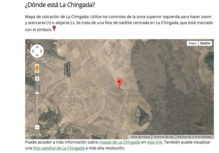 La Chingada, Veracruz Pueblos de Mxico con los nombres ms extraos