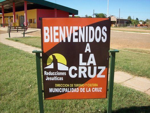 La Cruz, Corrientes heraldicaargentinacomar1CorLaCruzletrerojpg