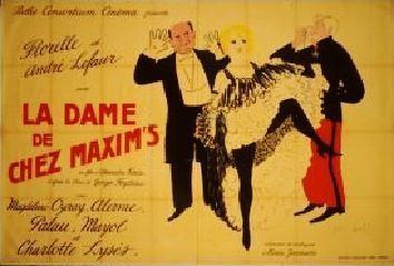 La dame de chez Maxim's (1933 film) La Dame de chez Maxims 1933 uniFrance Films