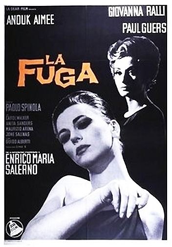 La fuga (1964 film) La Fuga 1964 DVD Paolo Spinola Giovanna Ralli Anouk Aimee The