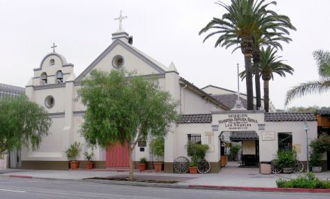 La Iglesia de Nuestra Señora la Reina de los Ángeles Nuestra Senora la Reina de Los Angeles MissionTour
