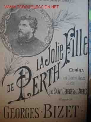 La jolie fille de Perth georges bizet la jolie fille de perth opera Comprar Partituras