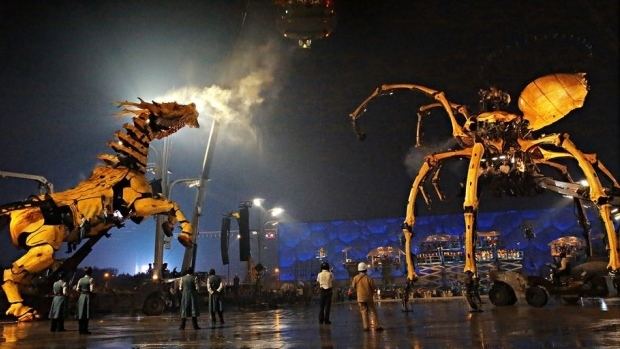 La Machine (production company) La Machine spider and dragon coming to Ottawa 2017 celebrations