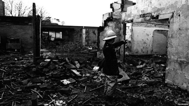 La Mon restaurant bombing In Pictures Northern Ireland Troubles BBC News