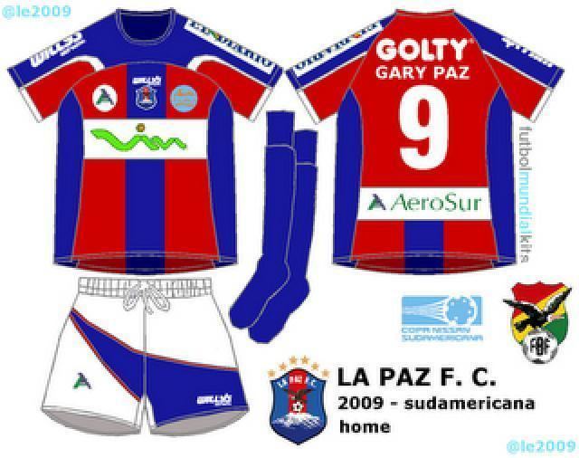 La Paz F.C. Ranking de Camisetas de la Liga Profesional de Futbol Boliviano
