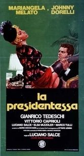 La presidentessa (1977 film) movie poster