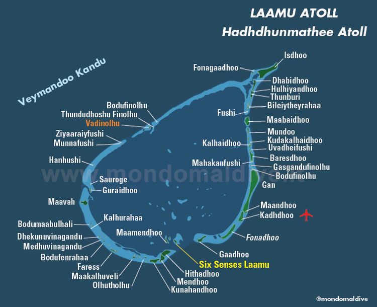 Laamu Atoll Map of Laamu Atoll in Maldives