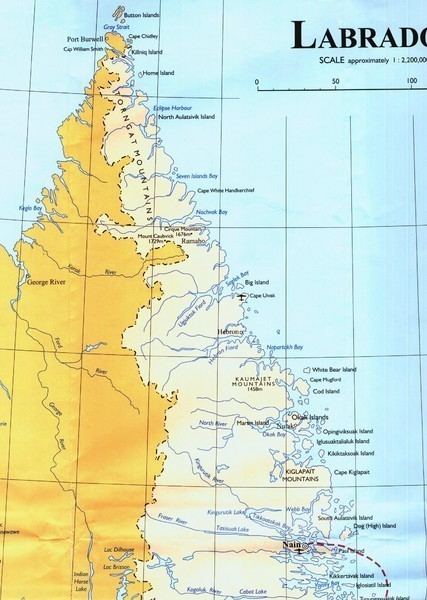 Labrador Peninsula Labrador Peninsula Map mappery