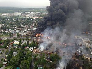 Lac-Mégantic rail disaster httpsuploadwikimediaorgwikipediacommonsthu