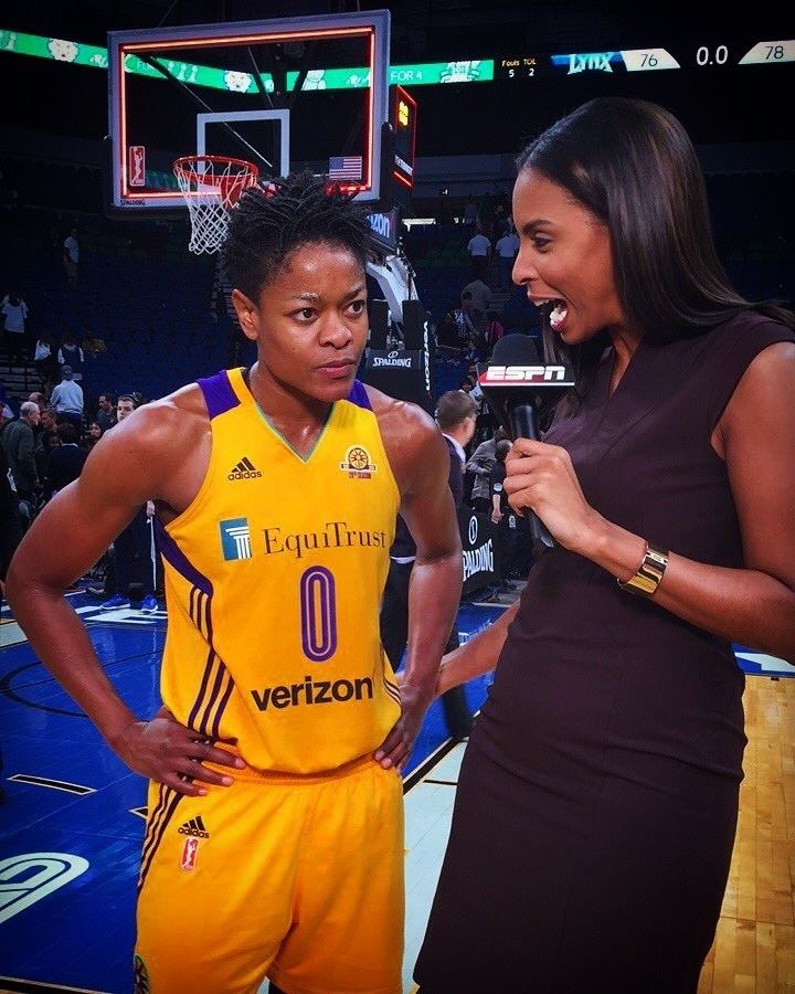 LaChina Robinson LaChina Robinson Wants to Be the Voice of Womens Basketball VICE