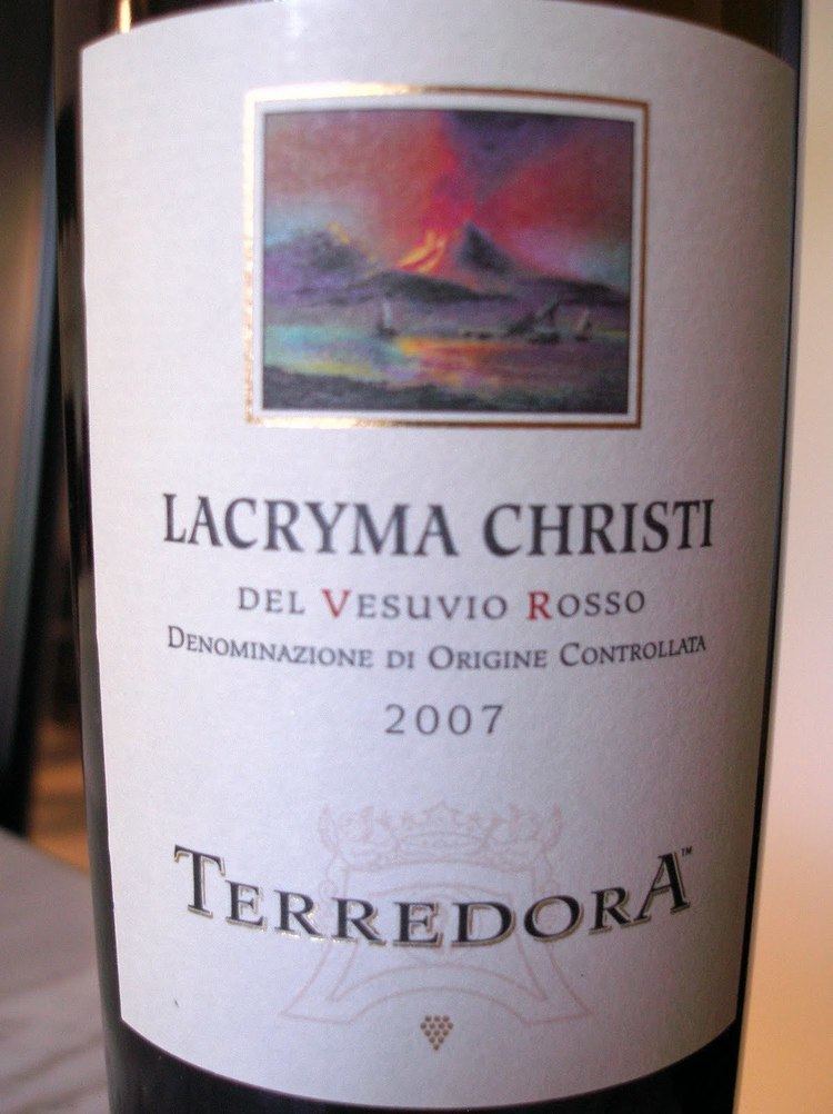Lacryma Christi Dave39s Domaine TERREDORA LACRYMA CHRISTI DEL VESUVIO ROSSO 2007