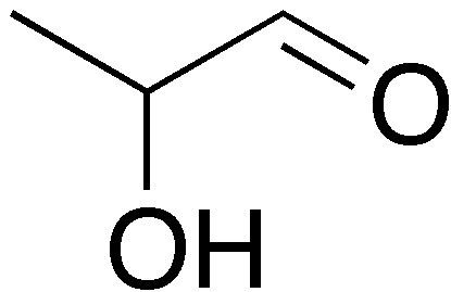 Lactaldehyde Laktaldehyd Wikipedie