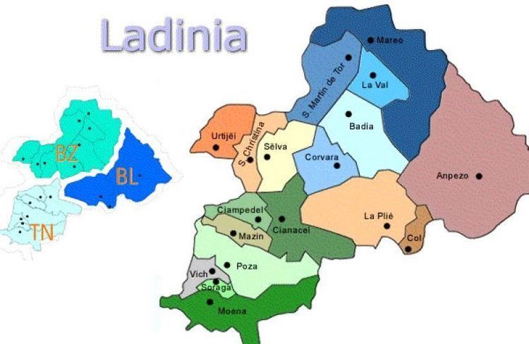 Ladinia The Ladinia Land of the Ladins Ladinia