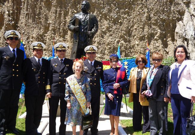 Ladislao Cabrera Rindieron homenaje a Ladislao Cabrera hroe de la Guerra del