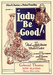 Lady, Be Good (musical) Lady Be Good The Guide to Musical Theatre