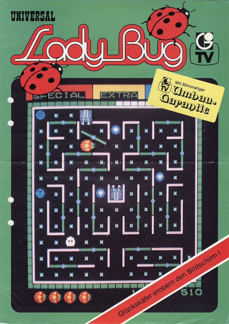 Lady Bug (video game) The Arcade Flyer Archive Video Game Flyers Lady Bug Universal