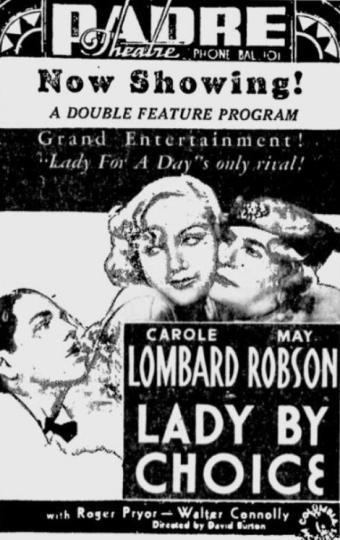 Lady by Choice Lady by Choice 1934 Starring Carole Lombard and May Robson