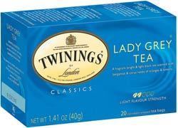 Lady Grey (tea) Twinings Lady Grey Tea World Harvest Foods Champaign Illinois