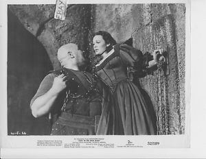 Lady in the Iron Mask Tor Johnson grabs Patricia Medina VINTAGE Photo Lady In The Iron