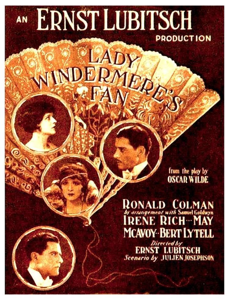 Lady Windermere's Fan (1925 film) httpsmorestarsthanintheheavensfileswordpress