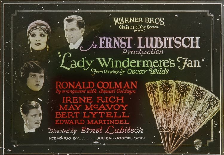 Lady Windermere's Fan (1925 film) Lady Windermeres Fan
