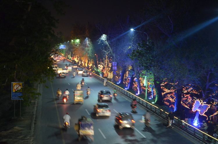 Lahore Canal Lights at Canal Road of Lahore Pakistan World for Travel