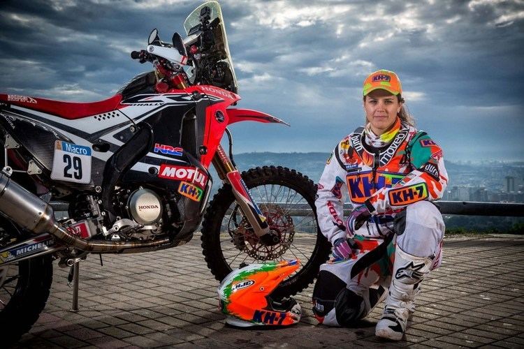 Laia Sanz Laia Sanz Racing Dakar 2015 Moto Lady