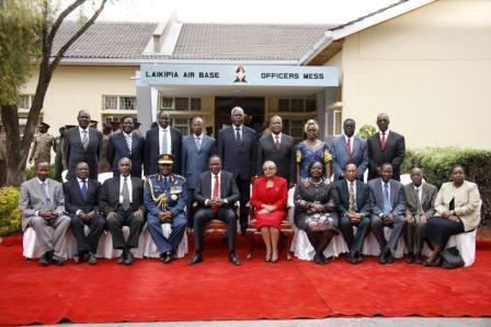 Laikipia Air Base The kenya weeklypostcom Security and stability key to development