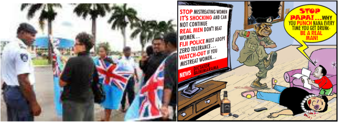 Laisa Digitaki BE MAN Prodemocracy activist Laisa Digitaki challenges Bainimarama