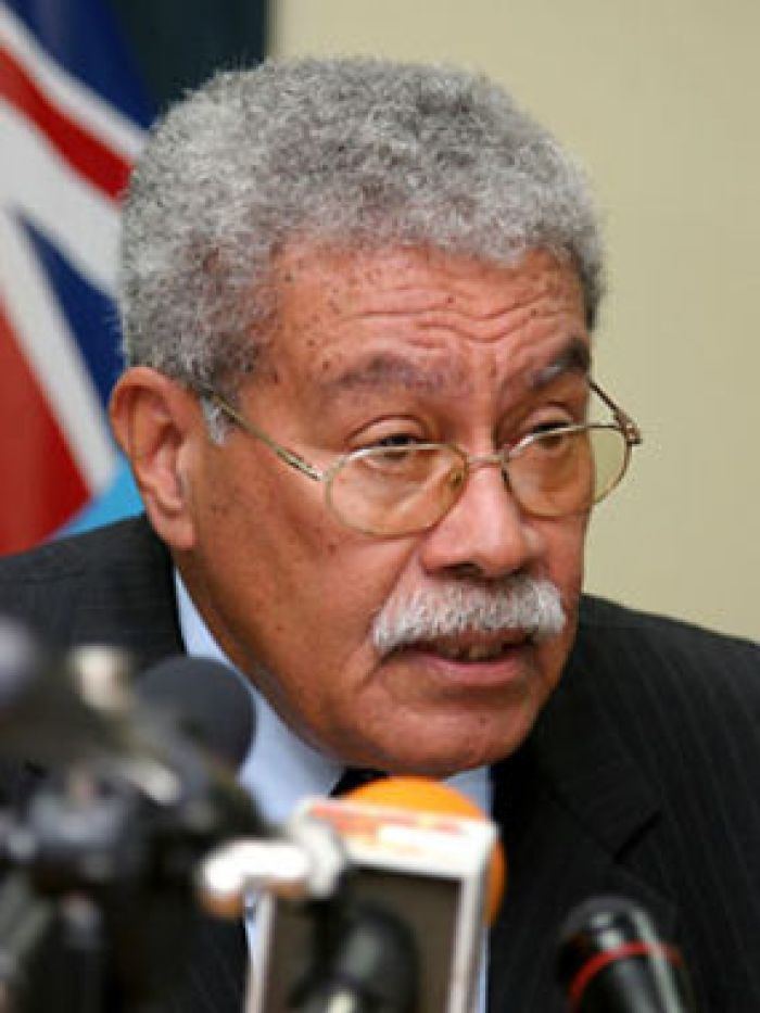 Laisenia Qarase There are fears Fijian Prime Minister Laisenia Qarase is