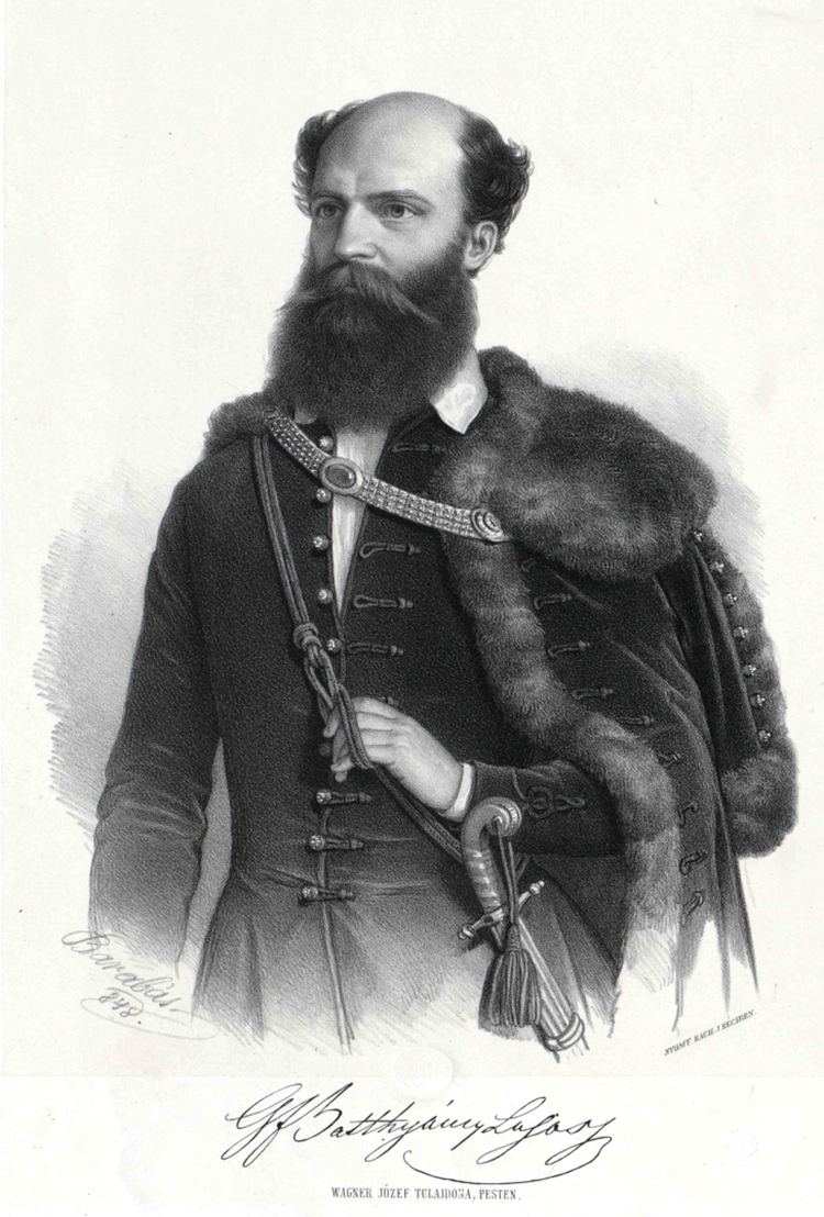 Lajos Batthyány FileBarabs Mikls Batthyny Lajos 1848jpg Wikimedia Commons