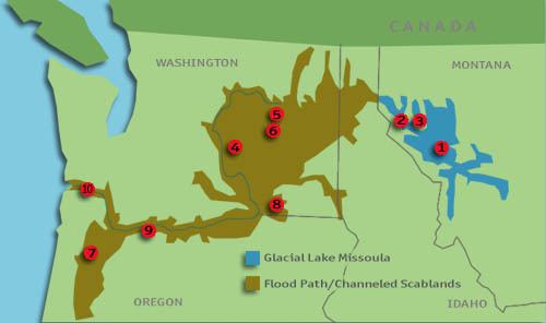 Lake Missoula Glacial Lake Missoula and the Ice Age Floods