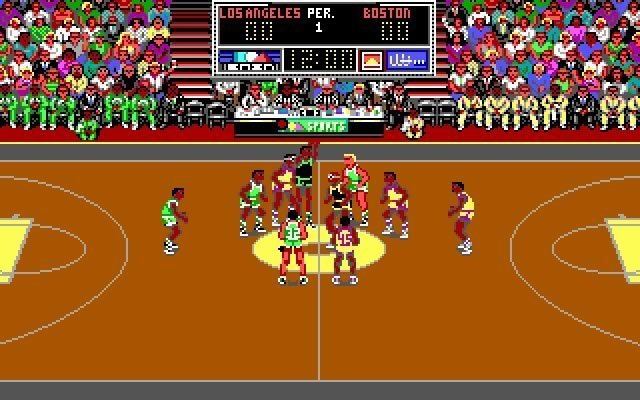Lakers versus Celtics and the NBA Playoffs Download Lakers vs Celtics and the NBA Playoffs sports retro game