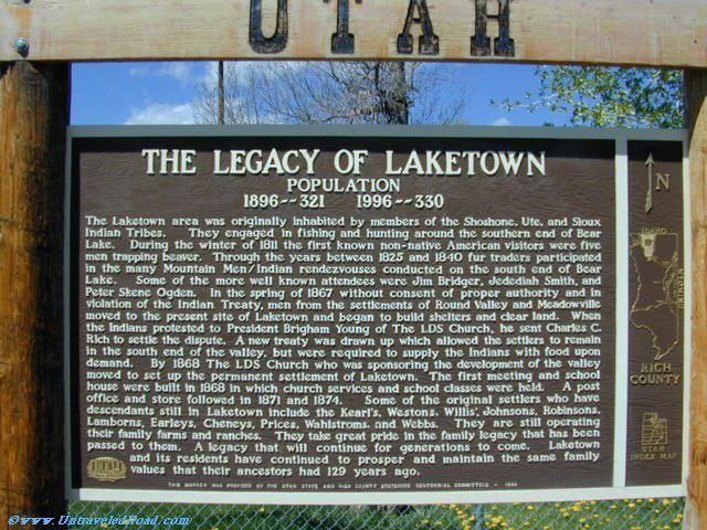 Laketown, Utah utahuntraveledroadcomRichLaketowngrM0SWClos