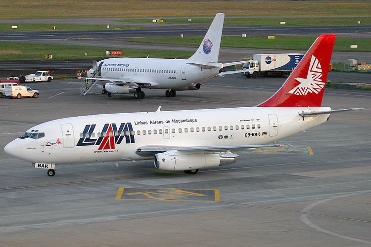 LAM Mozambique Airlines destinations