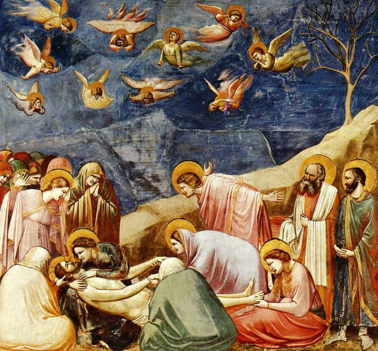 Lamentation of Christ The Lamentation of Christ Giotto From the Painter39s Pallet