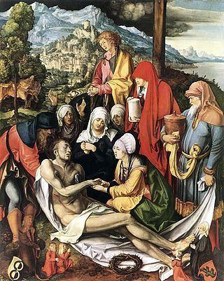 Lamentation of Christ (Dürer, Munich) httpsuploadwikimediaorgwikipediacommonsthu