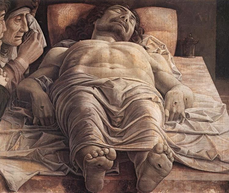Lamentation of Christ (Mantegna) httpsuploadwikimediaorgwikipediacommons33