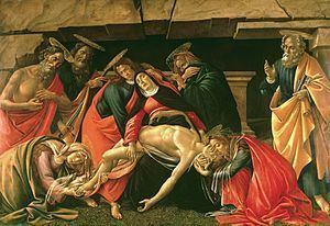 Lamentation over the Dead Christ (Botticelli) httpsuploadwikimediaorgwikipediacommonsthu
