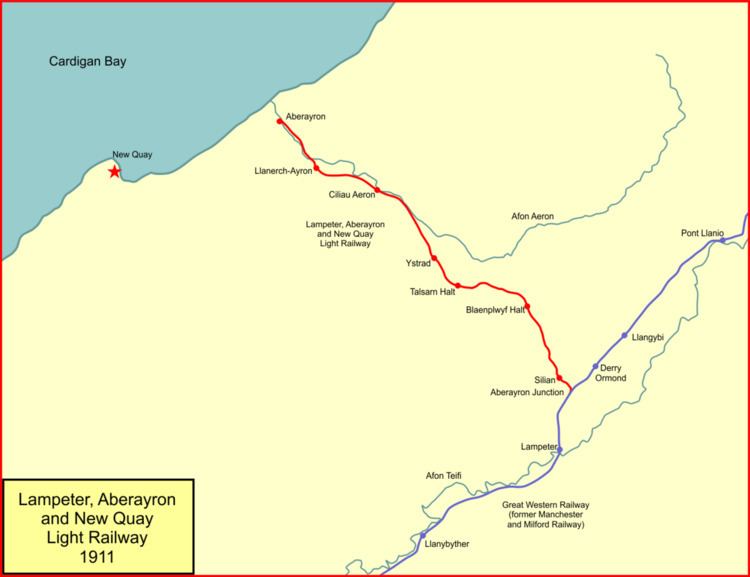 Lampeter, Aberayron and New Quay Light Railway