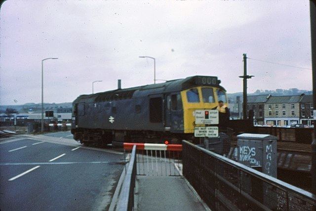 Lancaster Green Ayre railway station FileLancaster Green Ayre level crossing 1976 geographorguk