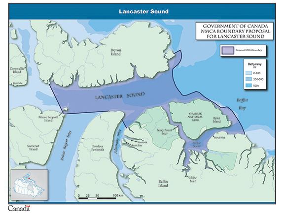 Lancaster Sound Parks Canada Lancaster Sound Where is the Study Area