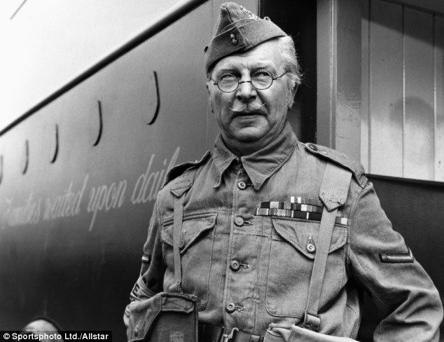 Lance Corporal Jones Clive Dunn dead Doddery buffoon No the real Corporal Jones was a
