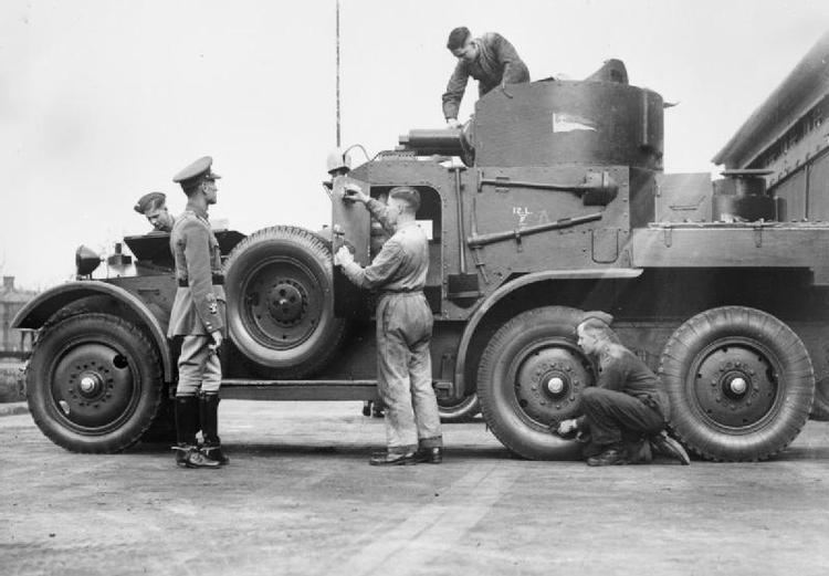 Lanchester 6×4 armoured car