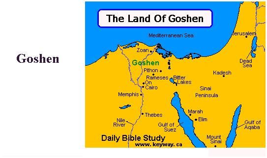 Land of Goshen Daily Bible Study The Land Of Goshen