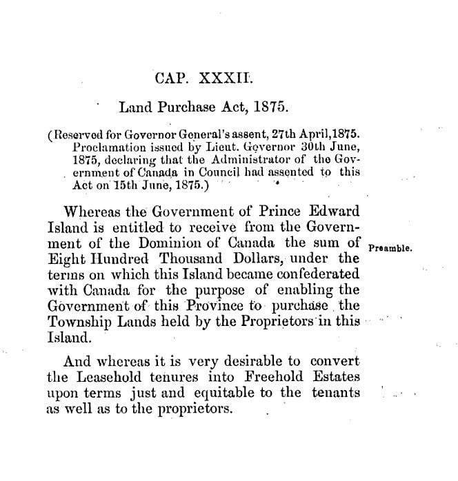Land Purchase Act (1875)