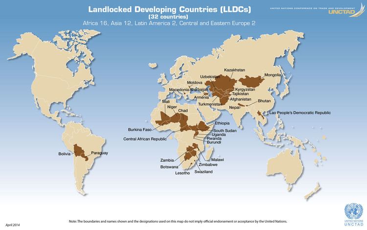 Landlocked developing countries unctadorgenPublishingImagesLLDCmap1500x936jpg